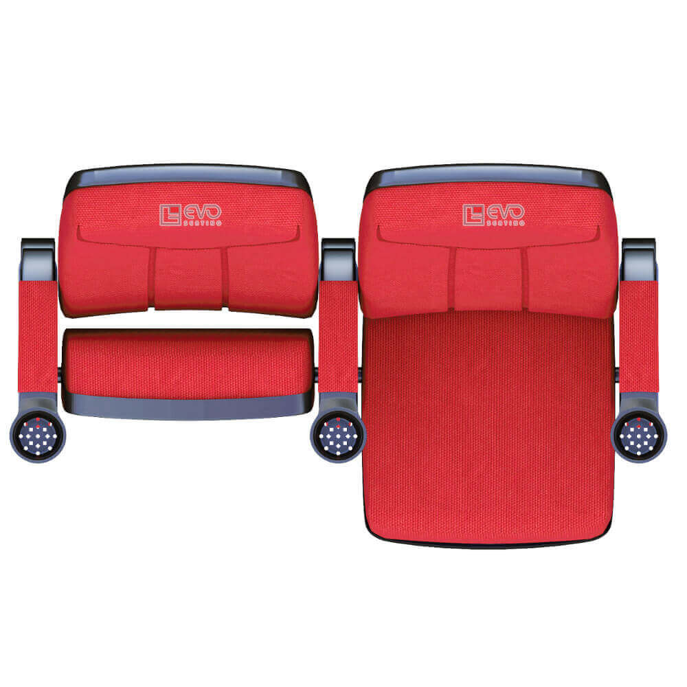 Durable cup holders manufactured by professional Theater Chair parts factory