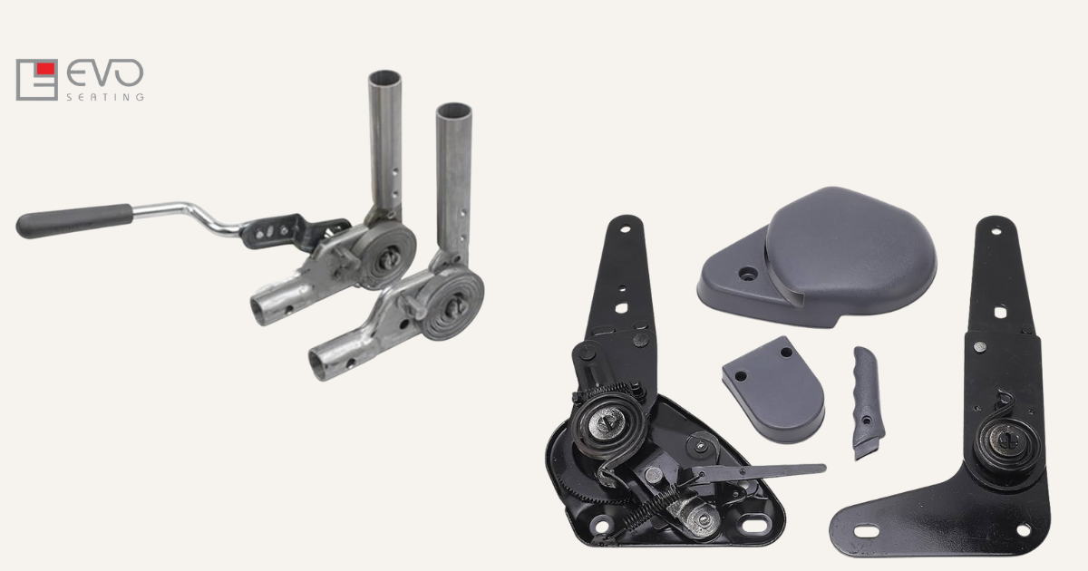 Seat hinges & auto-return mechanisms – essential theater seating spare parts