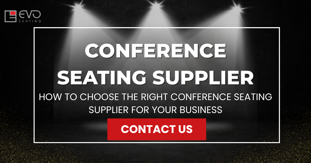 How to choose the right conference seating supplier for your business