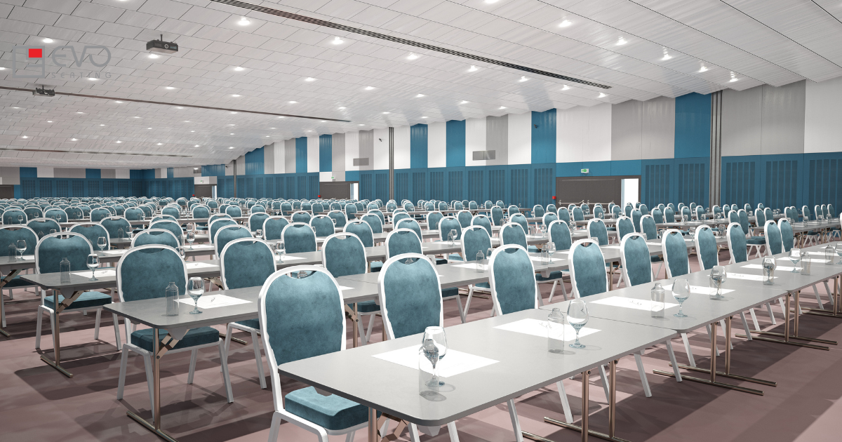 Key criteria for evaluating a conference seating supplier