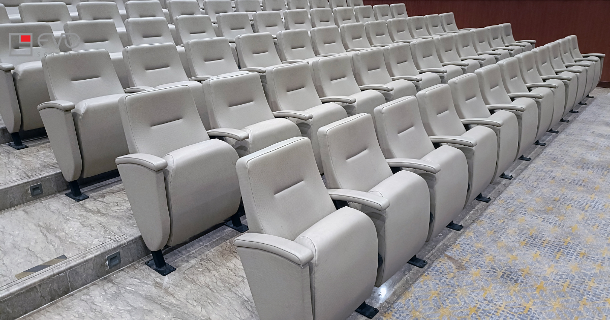 Auditorium Chair Parts Installation and Applications
