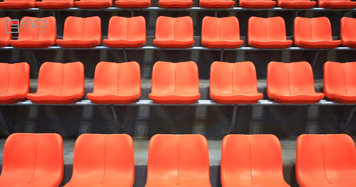Outdoor stadium seating parts indoor arena seating auditorium chair installation
