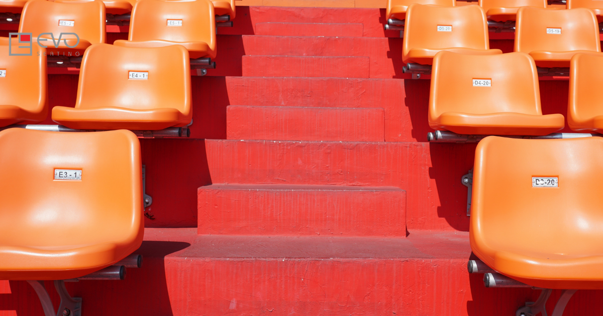 Outdoor stadium seating parts indoor arena seating auditorium chair installation