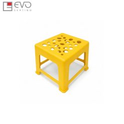 Lemon tea chair with holes